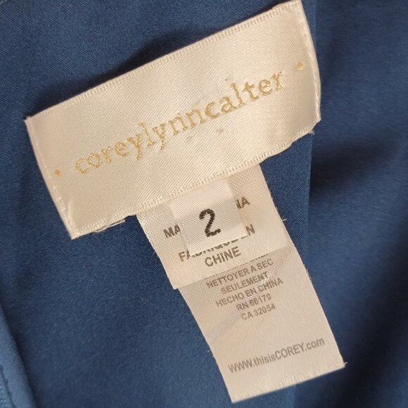 Corey Lynn Calter Paeonia Floral Dress - Anthropologie sz 2 - Picture 11 of 12